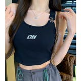 メタルロゴフックショルダータンク 春 夏 | SHEENA  | 詳細画像11 