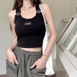 メタルロゴフックショルダータンク 春 夏 | SHEENA  | 詳細画像12 