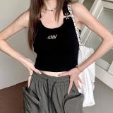 メタルロゴフックショルダータンク 春 夏 | SHEENA  | 詳細画像13 