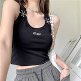 メタルロゴフックショルダータンク 春 夏 | SHEENA  | 詳細画像15 