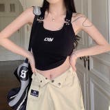 メタルロゴフックショルダータンク 春 夏 | SHEENA  | 詳細画像21 