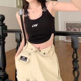 メタルロゴフックショルダータンク 春 夏 | SHEENA  | 詳細画像22 