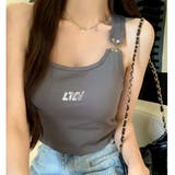 メタルロゴフックショルダータンク 春 夏 | SHEENA  | 詳細画像28 