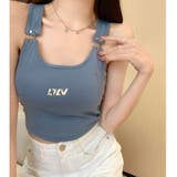 メタルロゴフックショルダータンク 春 夏 | SHEENA  | 詳細画像29 