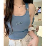 メタルロゴフックショルダータンク 春 夏 | SHEENA  | 詳細画像30 