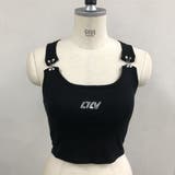 メタルロゴフックショルダータンク 春 夏 | SHEENA  | 詳細画像33 