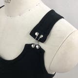 メタルロゴフックショルダータンク 春 夏 | SHEENA  | 詳細画像36 