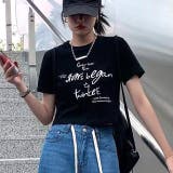 レタリングロゴクロップド丈Tシャツ 春 夏 | SHEENA | 詳細画像6