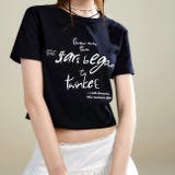 レタリングロゴクロップド丈Tシャツ 春 夏 | SHEENA | 詳細画像8