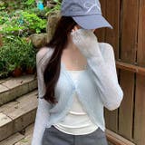 レースアクセントシアーカーディガン 春 夏 | SHEENA | 詳細画像10