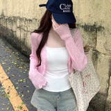 レースアクセントシアーカーディガン 春 夏 | SHEENA | 詳細画像12