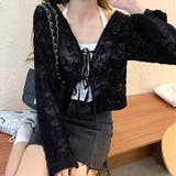 シアーレースカーディガン 春 夏 | SHEENA | 詳細画像15