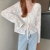 シアーレースカーディガン 春 夏 | SHEENA | 詳細画像3