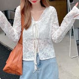 シアーレースカーディガン 春 夏 | SHEENA | 詳細画像6