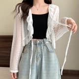 シアーレースフリルカーディガン 春 夏 | SHEENA | 詳細画像11