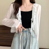 シアーレースフリルカーディガン 春 夏 | SHEENA | 詳細画像12