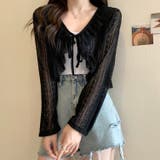 シアーレースフリルカーディガン 春 夏 | SHEENA | 詳細画像13