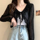 シアーレースフリルカーディガン 春 夏 | SHEENA | 詳細画像16