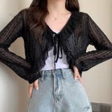 シアーレースフリルカーディガン 春 夏 | SHEENA | 詳細画像18