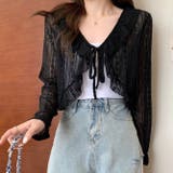 シアーレースフリルカーディガン 春 夏 | SHEENA | 詳細画像19