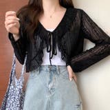 シアーレースフリルカーディガン 春 夏 | SHEENA | 詳細画像20