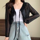 シアーレースフリルカーディガン 春 夏 | SHEENA | 詳細画像22