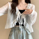 シアーレースフリルカーディガン 春 夏 | SHEENA | 詳細画像6