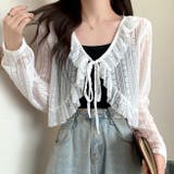 シアーレースフリルカーディガン 春 夏 | SHEENA | 詳細画像7