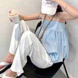 リボンショルダーバルーンキャミソール 春 夏 | SHEENA  | 詳細画像32 