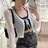 メッシュニットカーディガン 春 夏 | SHEENA | 詳細画像12