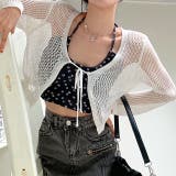 メッシュニットカーディガン 春 夏 | SHEENA | 詳細画像13