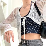 メッシュニットカーディガン 春 夏 | SHEENA | 詳細画像14