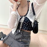 メッシュニットカーディガン 春 夏 | SHEENA | 詳細画像16