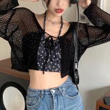 メッシュニットカーディガン 春 夏 | SHEENA | 詳細画像6