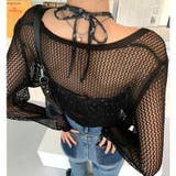 メッシュニットカーディガン 春 夏 | SHEENA | 詳細画像9