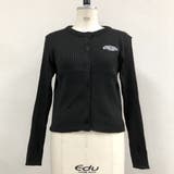 サムホール付き刺しゅうロゴニットカーディガン 秋 冬 | SHEENA | 詳細画像33