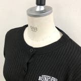 サムホール付き刺しゅうロゴニットカーディガン 秋 冬 | SHEENA | 詳細画像35