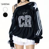 サイドラインレースロゴゲームシャツロンT 秋 冬 | SHEENA | 詳細画像1