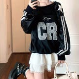 サイドラインレースロゴゲームシャツロンT 秋 冬 | SHEENA | 詳細画像13