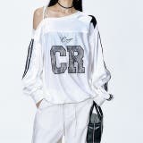 サイドラインレースロゴゲームシャツロンT 秋 冬 | SHEENA | 詳細画像16