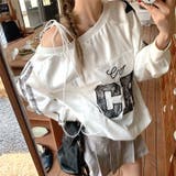 サイドラインレースロゴゲームシャツロンT 秋 冬 | SHEENA | 詳細画像28