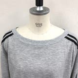 サイドリボンラインワイドネックスウェットトレーナー 秋 冬 | SHEENA | 詳細画像13