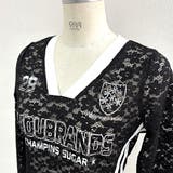 サイドラインゲームシャツレーストップス 春 夏 | SHEENA | 詳細画像12