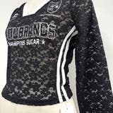 サイドラインゲームシャツレーストップス 春 夏 | SHEENA | 詳細画像14