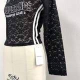 サイドラインゲームシャツレーストップス 春 夏 | SHEENA | 詳細画像15