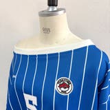 ピンストライプワンショルダーゲームシャツトレーナー 春 秋 | SHEENA  | 詳細画像30 