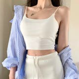 カップ付きカラーコードバックオープンキャミソール | SHEENA | 詳細画像25