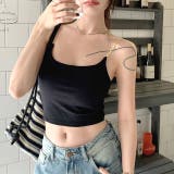カップ付きカラーコードバックオープンキャミソール | SHEENA | 詳細画像3