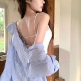 カップ付きカラーコードバックオープンキャミソール | SHEENA | 詳細画像30