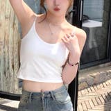 カップ付きカラーコードバックオープンキャミソール | SHEENA | 詳細画像33